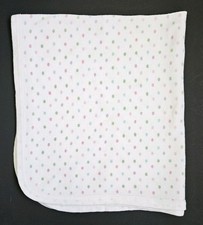 Garanimals Thermal Baby Blanket Waffle Weave Polka Dot Pink Blue Green Purple
