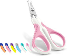 Professional Pet Nail Clippers Curved Scissor Trimmer For Cats Small Dogs