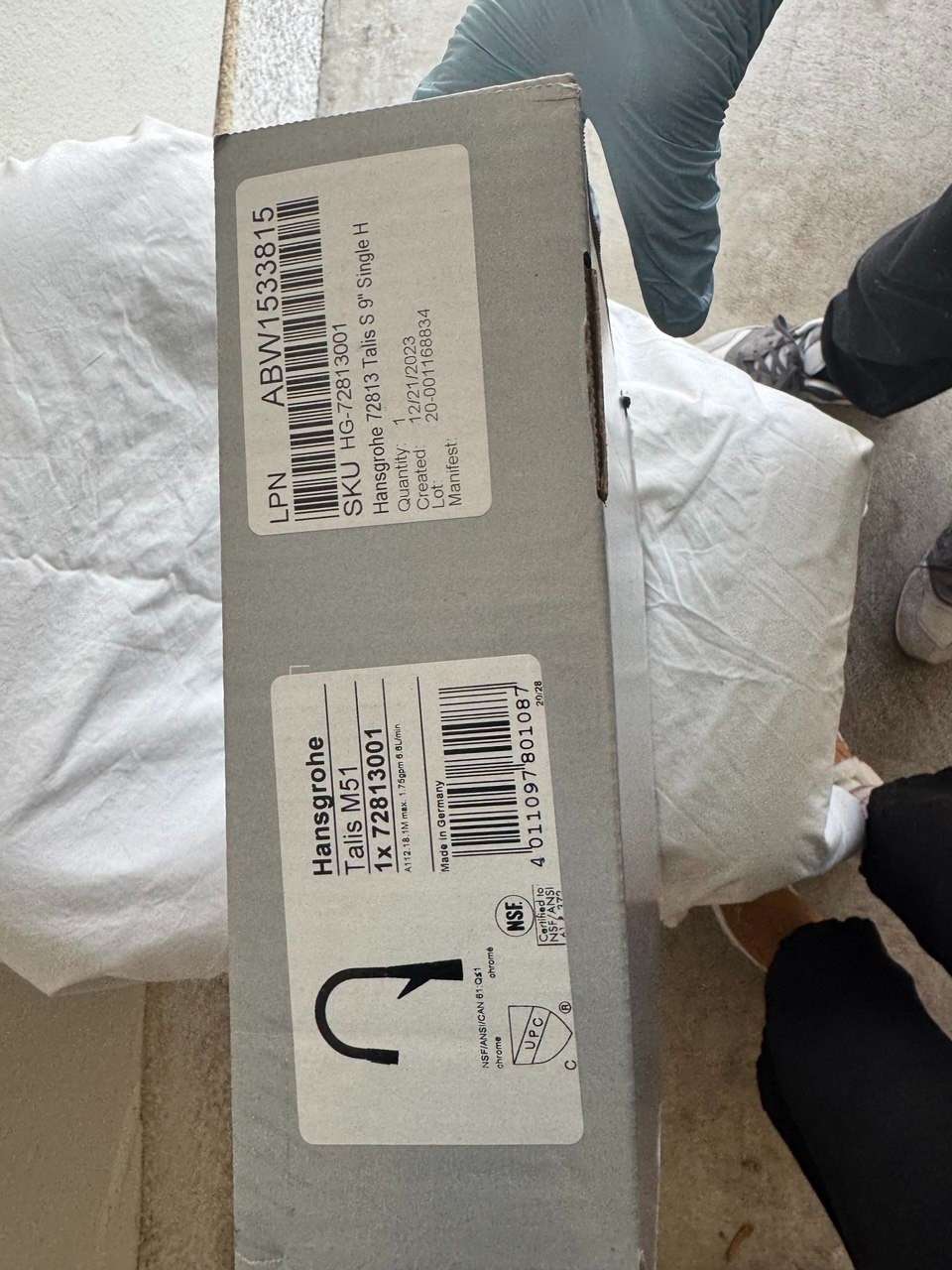 Hansgrohe Talis M51 Kitchen Faucet 72813001 &ndash; Chrome &ndash; New Open Box