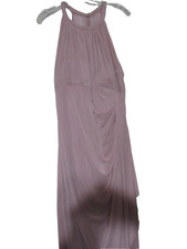 NWT Davids Bridal Long Bridesmaid Mother Womens Dress Sz 20 Quartz Rose Color