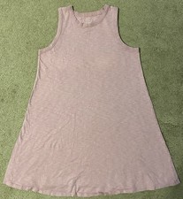 Universal Thread Dress Size M Sleeveless Swing Pink Stretch Cotton Knit