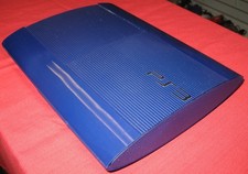 Sony PS3 Playstation 3 Super Slim 250GB Azurite Blue CECH-4201B Console  WORKING