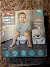 Portable On-The-Go Potty Seat for Toddlers, Includes Storage Bag & Liners