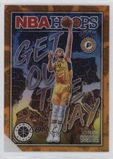 2019 Panini NBA Hoops Premium Stock Get Out the Way Orange Domantas Sabonis d0b