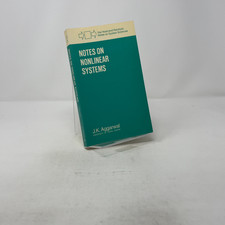 Notes On Nonlinear Systems by J. K. Aggarwal PB First Edition  Very Good 1972