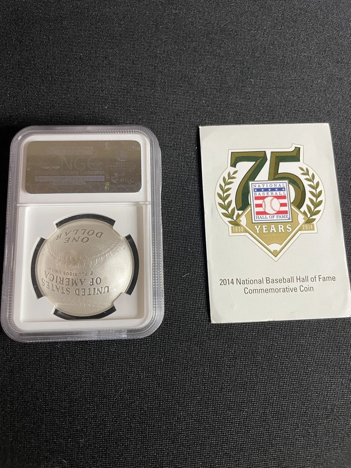 PF70 UCAM 2014-P Baseball HOF Cal Ripken, Jr Authorized Commem Silver $1 FR NGC  - Image 4 of 4