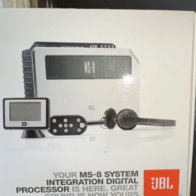 JBL MS-8 Car Audio System Integration Digital Signal Processor w/ Controller