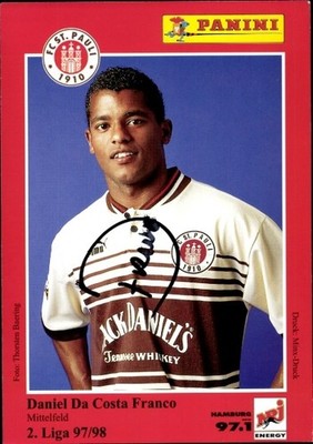 Sammelbild Fußballer Daniel Da Costa Franco, FC St. Pauli,... - 11596608