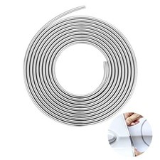 Car Door Edge Guards U Shape Moulding Trim Strip Guard Protector 32FT Silver