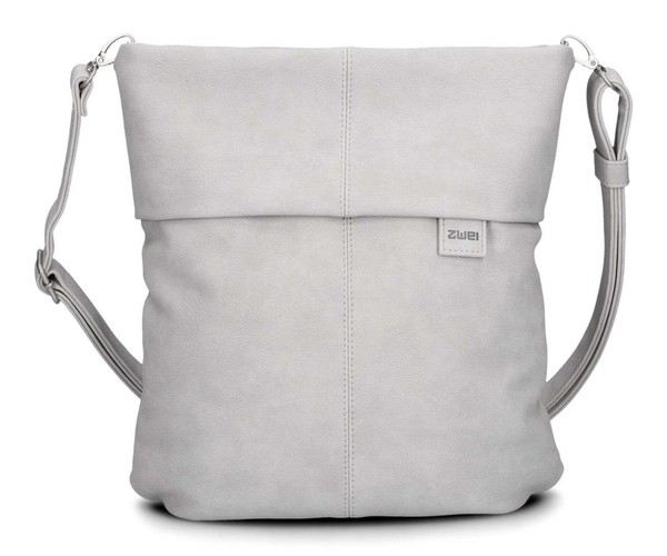 Zwei Mademoiselle.M M12 UmhäNgetasche Tasche Nubuk - Ice Grau Neu-image