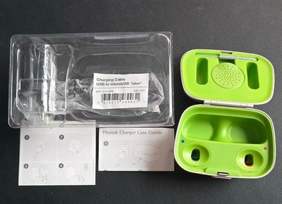 Phonak Charger Case Combi Ladegerät Ladestation incl. Powerpack  Akku Batterie