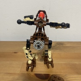 Lego Bionicle: Toa Set #8531 - Pohatu - 100% Complete - w/ Manual and Canister