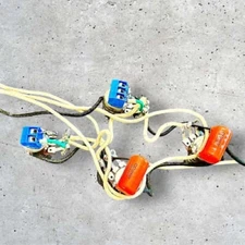 Solderless Epiphone Casino Harness Mini 500k Bourns .022 Orange Drop- Pro Tones