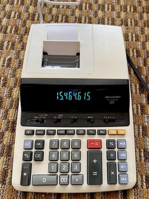 Sharp EL-2630PIII Printing Electronic Accounting Calculator TESTED WORKING