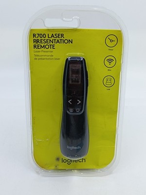Logitech R700 Laser Presenter Wireless Pointer Fernbedienung Timer Neu OVP_0,1_5