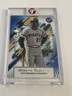 2025 Topps Pristine Encased Blue Refractor - Roberto Clemente 3/75