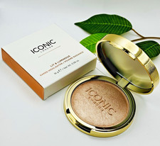 Image of NEW Iconic London Lit & Luminous Baked Highlighter Universal 16g Boxed 🧡