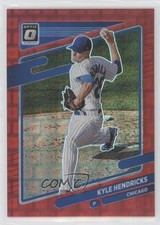 2021 Panini Donruss Optic Red Pandora Prizm 89/99 Kyle Hendricks #117 05zk