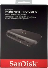 SanDisk SDDR-A631-GNGNN ImageMate PRO USB-C Reader/Writer - Black