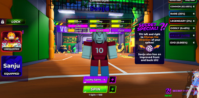 volleyball legends account ench and sanju