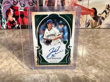 Jacob Misiorowski 2026 Topps Tier One Talent Auto Green On-Card /20