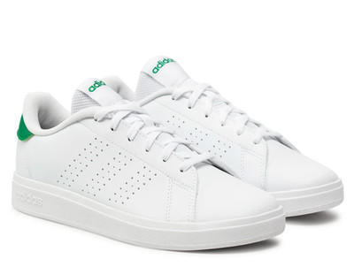 Adidas Advantage K GW6487 Sneaker Leder Weiß Blau