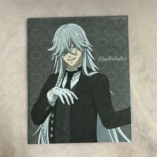 Black Butler Funeral Undertaker Illustration Card Special Event