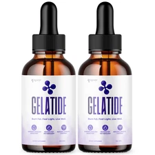 (2 Pack) Gelatide Drops Advanced Health & Fitness Supplement Gela Tide 60 Servs