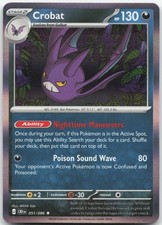 Crobat - 051/086 Holo Chaos Rising NM/M