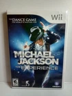 Michael Jackson Experience for Nintendo Wii in Case With Manual