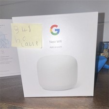Google Nest Wifi Add-on Point GA00667-US Dual-Band NO CABLE INCLUDED 
