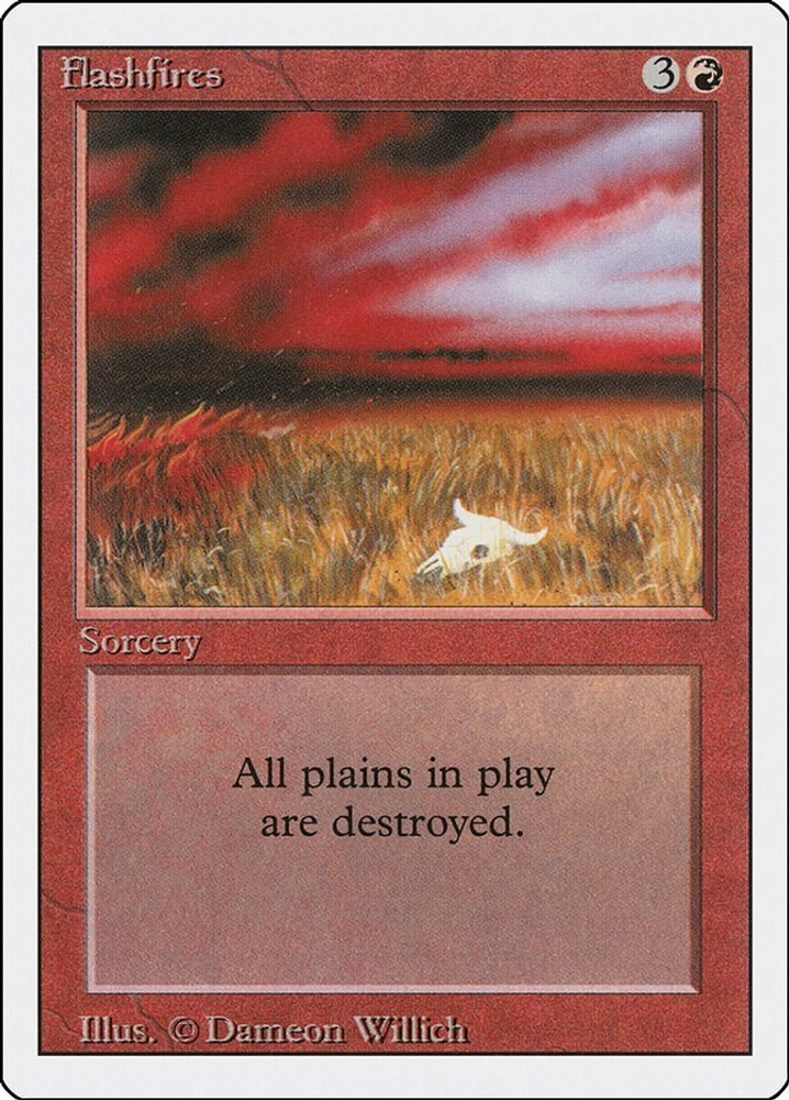 Flashfires [3ED - 152]MagicNMUncommonMagic