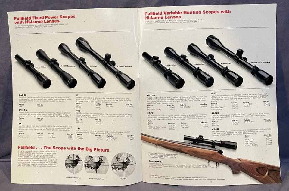 Burris Company Inc. 1990 Product Catalog - Image 3 of 4