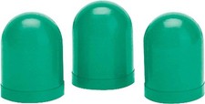 Green Auto Meter 3 Piece Light Bulb Cover Set