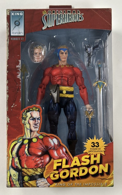 The Original Super Heroes Flash Gordon - FRD