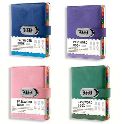 B6 Password Journal For Recording Websites Phone Number And Important Note
