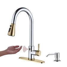Touchless Kitchen Faucet with Pull Down Sprayer, Motion Sensor Kitchen Faucet...