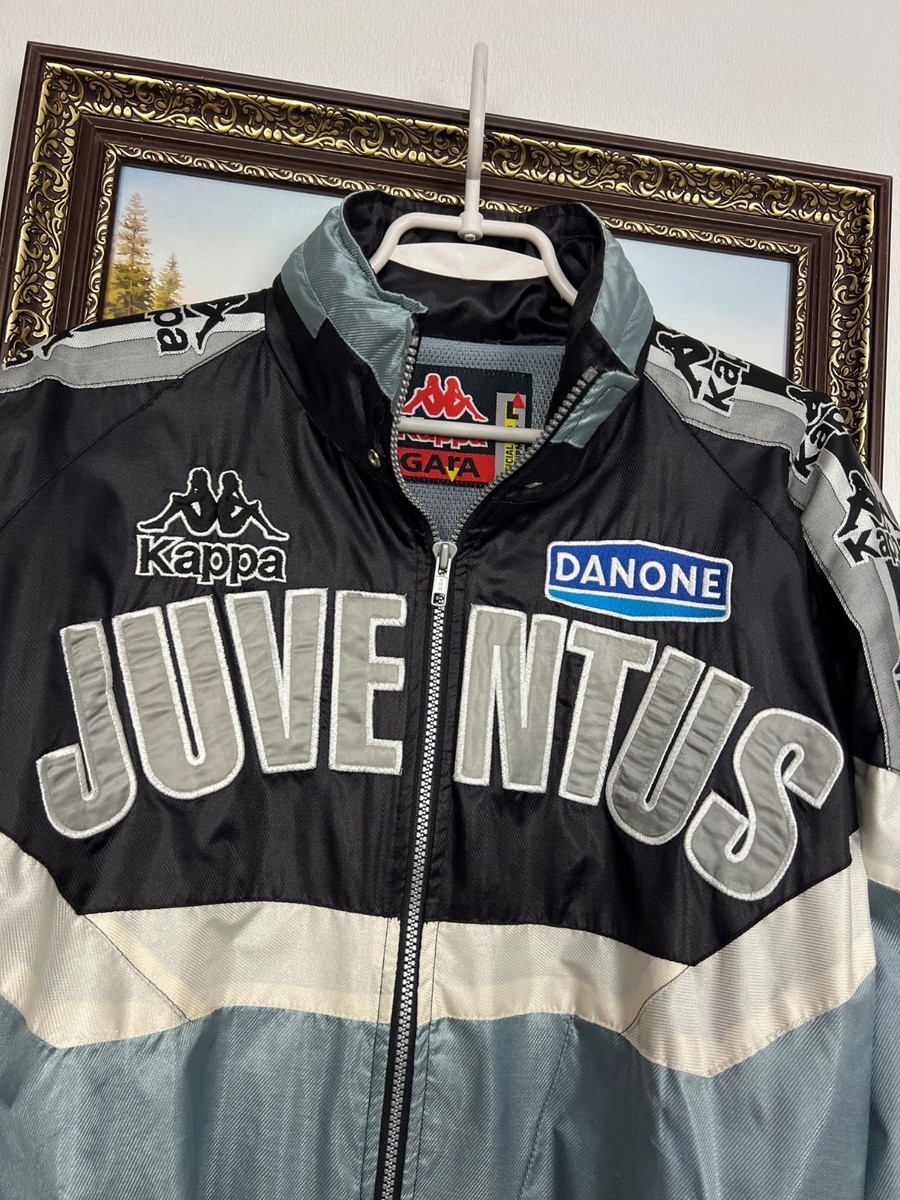Vintage 90's Juventus Kappa Football Jacket Soccer Track Top Rare