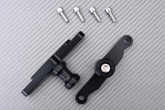 Diabolos noirs Racing haut de gamme pour YAMAHA YZF-R6 2017-2026 en alu CNC