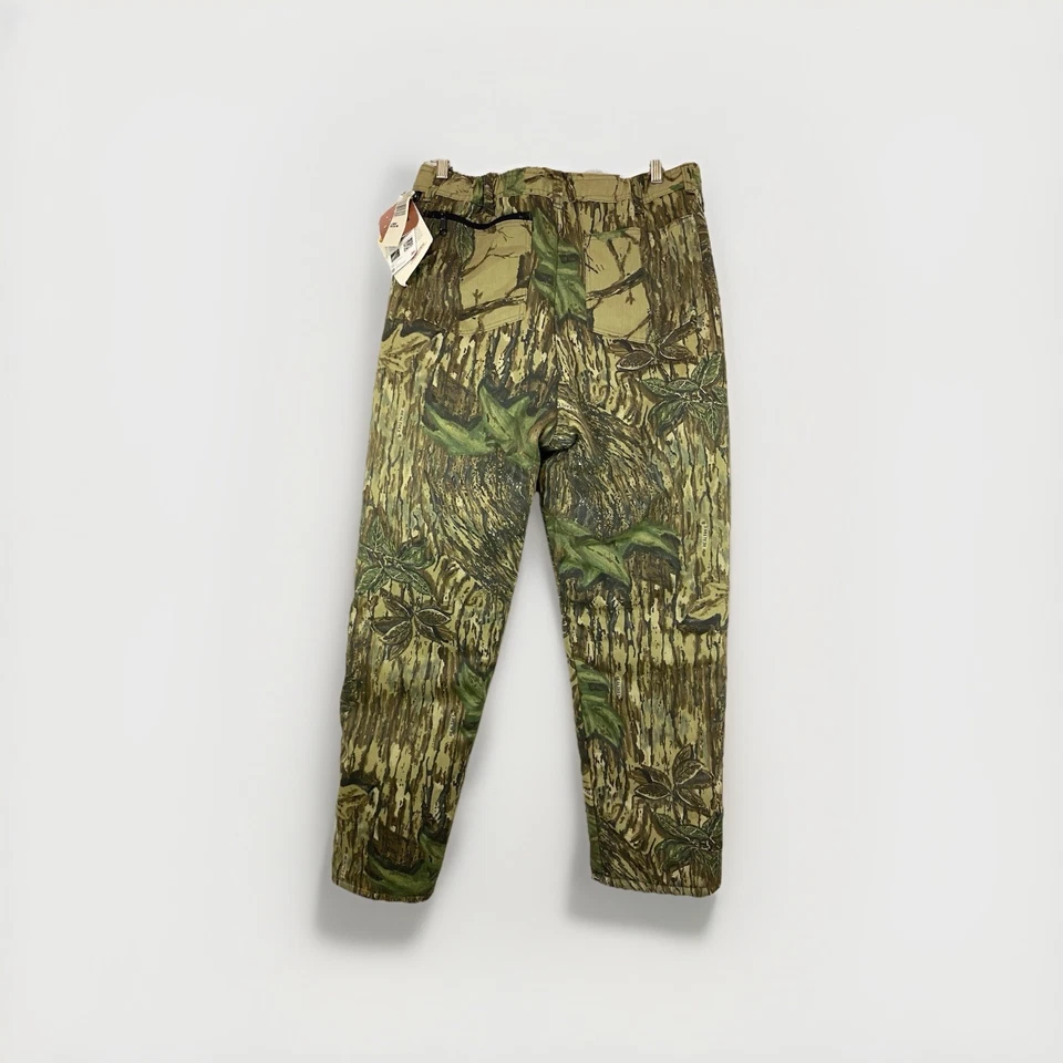 VTG Walls Camo Pants Men's Large Blizzard Pruf Insulated Realtree 36x38 Zip Leg - Image 2 of 4