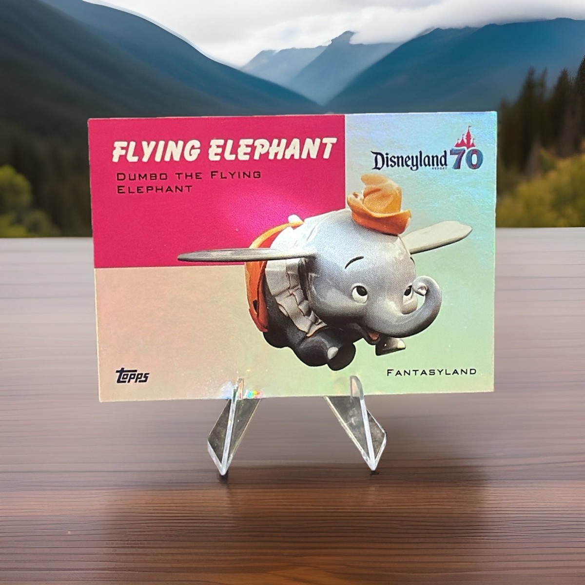 2025 Topps Disneyland 70th DUMBO THE FLYING ELEPHANT #T54-24 1954