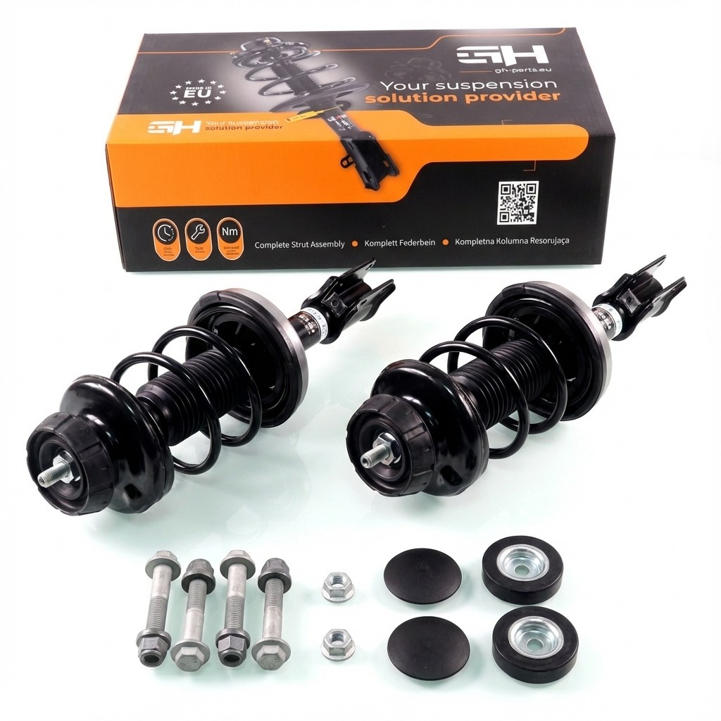 2x Complete Struts Assembly Front for Renault Clio II 1998- 1.9D 58mm