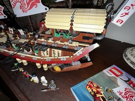 LEGO The LEGO Ninjago Movie: Destiny's Bounty (70618) Pre Owned mostly Complete