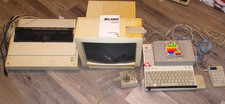 Apple IIc Vintage Computer w/ Monitor, ImageWriter, w/ boxes/extras make offer