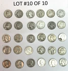 Lot#10 of 10 - (30) qty misc. 90% Silver Quarters.  Fair to Excellent condition.