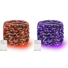 Dazzle Bright Fairy String Lights, 20FT 60 LED Copper Wire Battery Operated Wate