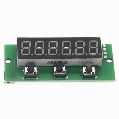 LED Digitalzähler 6-stellig 0 bis 999999 mit Inkrementabfall 5V DC