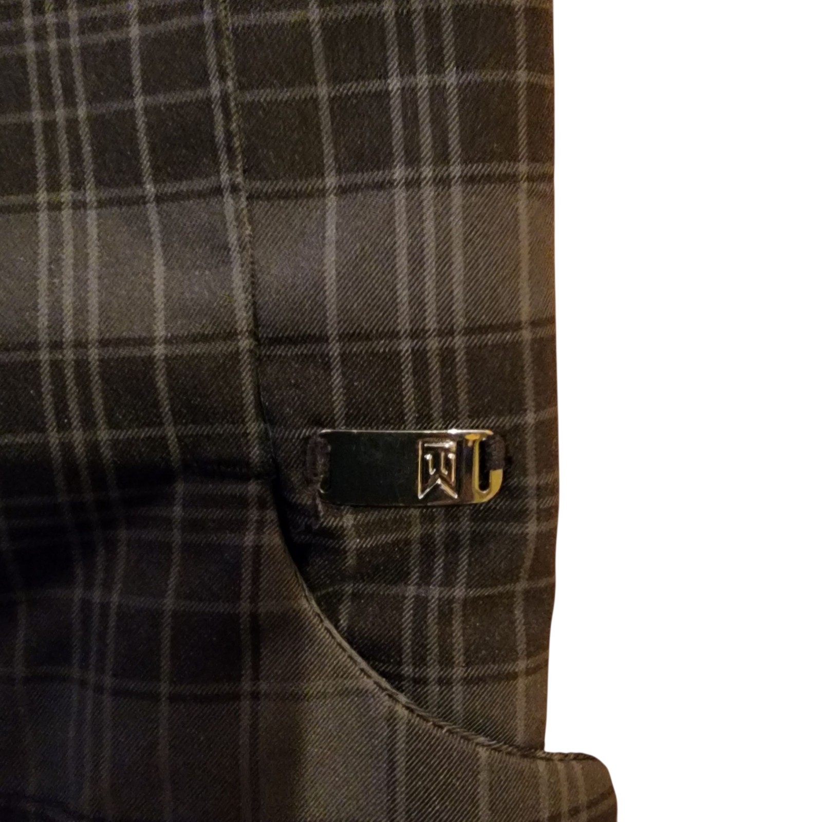 SACAI X NIKE Giacca Nike Tiger Woods Storm Fit uomo M grigia a quadri full zip vento pioggia golf taglia L