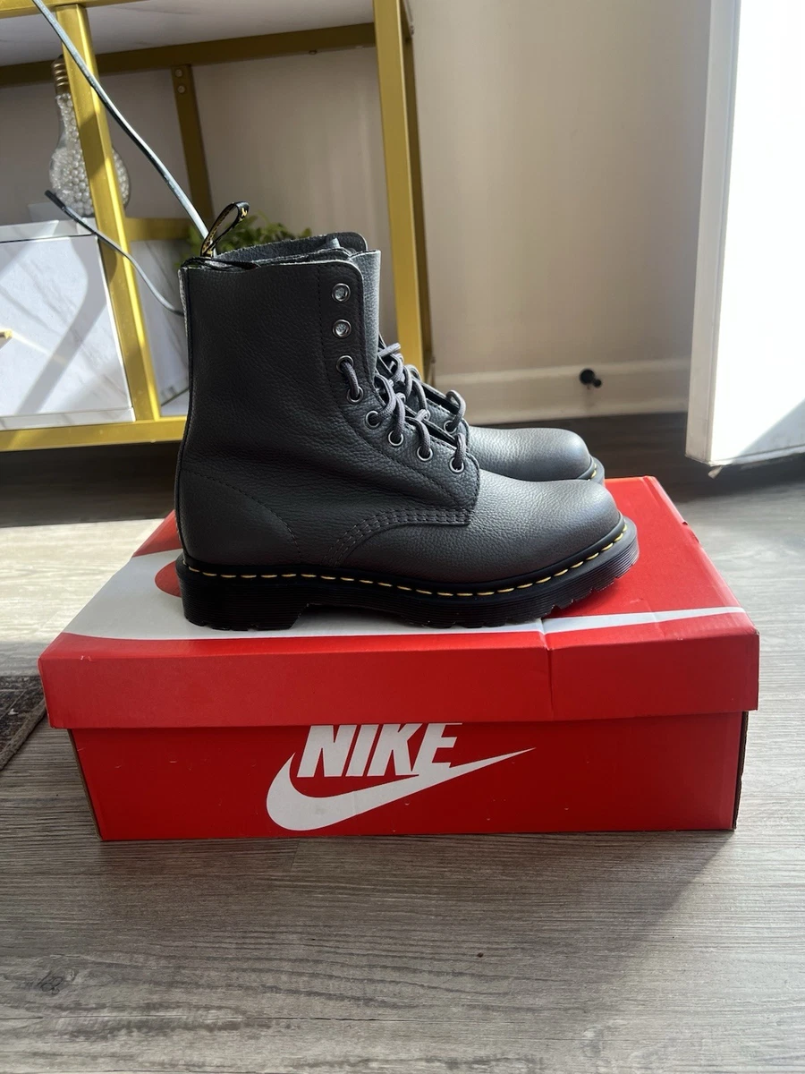 Dr. Martens 1460 Pascal 8-Eye Boot Soft Leather Grey KV04Z Dr. Martens 1460 Pascal Bex FL 8 Eye Boots - Women main image 4