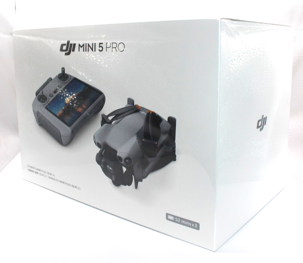 DJI Mini 5 Pro Fly More Combo Plus RC 2 Controller 52min 3 Battery ...